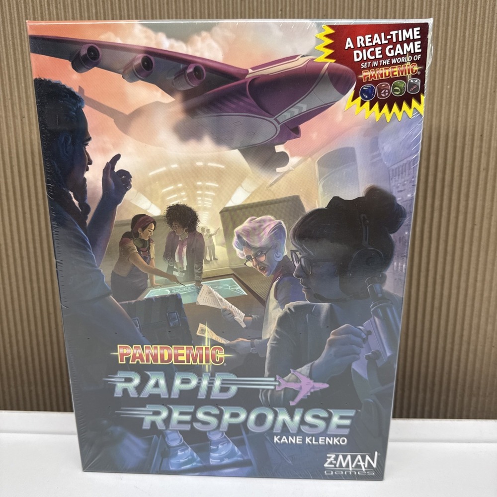 Z-Man Games Pandemic Rapid Response Board Game Sealed NEW